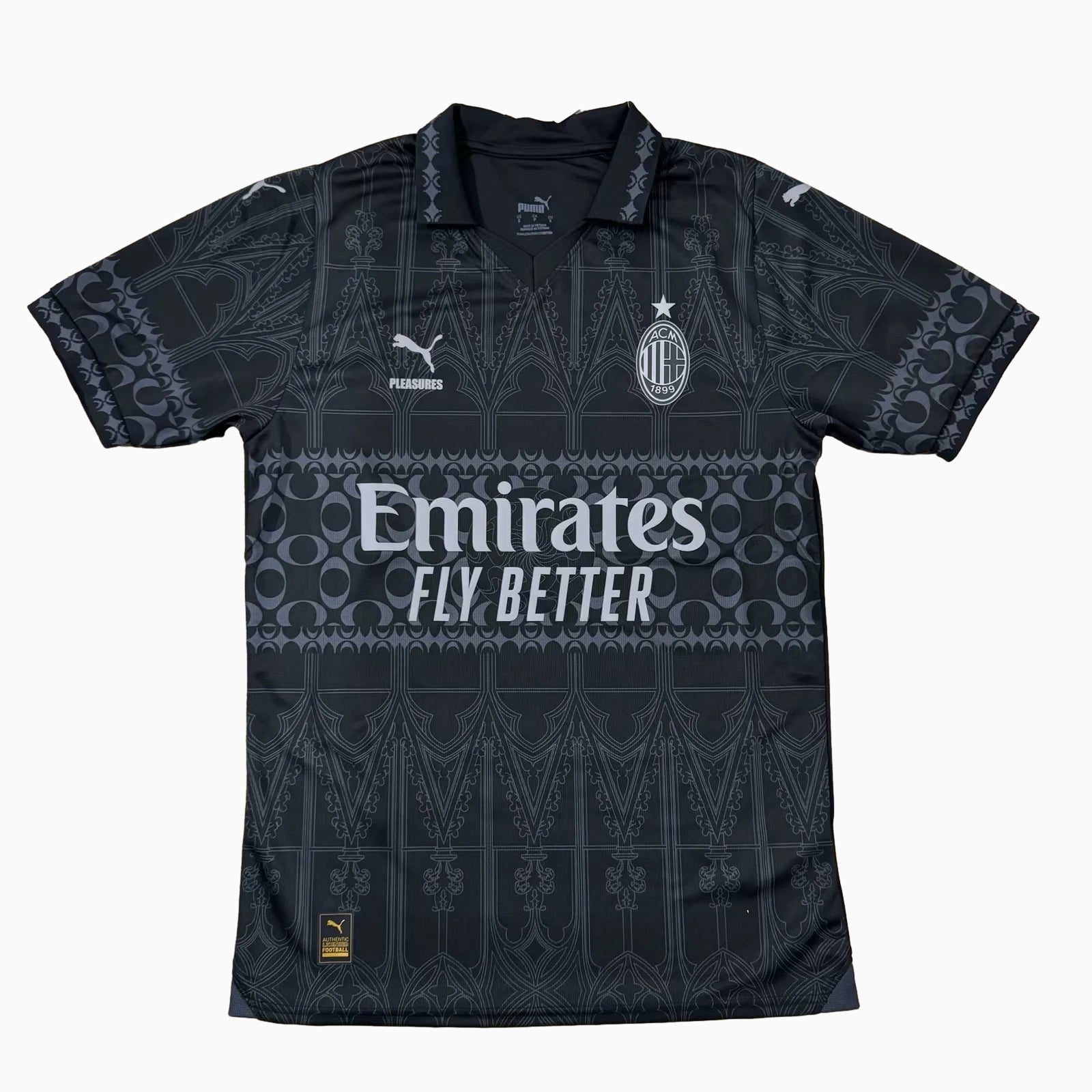 2024 AC Milan Fourth Joint Edition Soccer Jersey Black