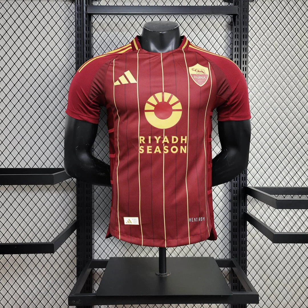 2024/25 AS Roma Home Soccer Jersey Player Version