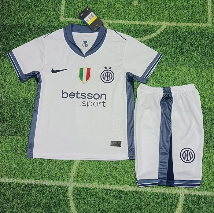 2024/25 Inter Milan Away Soccer Jersey Kid Kit