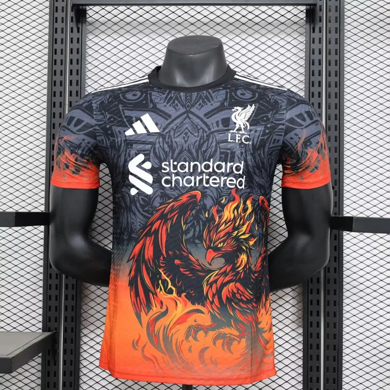 2024/25 Liverpool Special Edition Soccer Jersey Player Version Fire