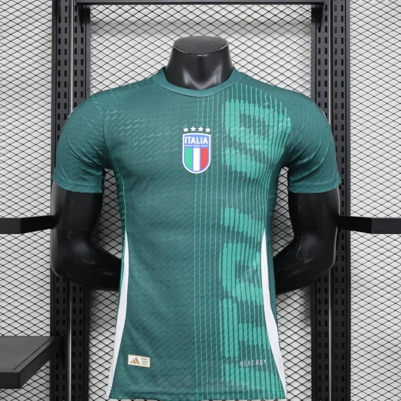 2024 Italy Special Edition Soccer Jersey Player Version Green (Copy)