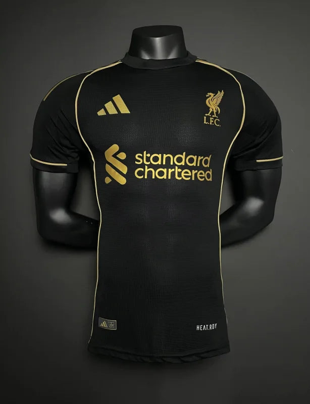 2025/26 Liverpool Soccer Jersey Player Version Black