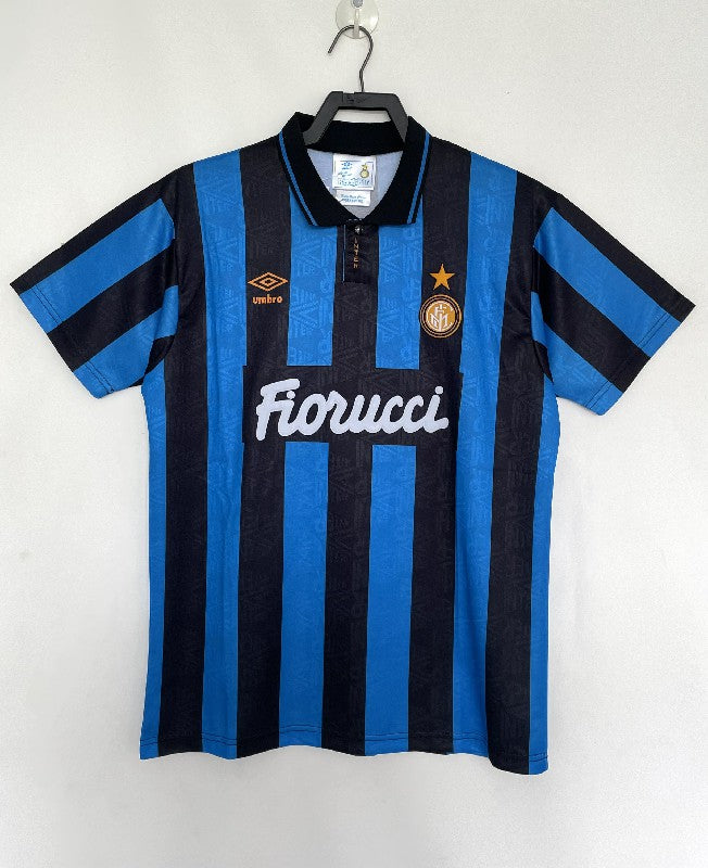 Inter Milan 1992-94 home Retro Soccer Jersey