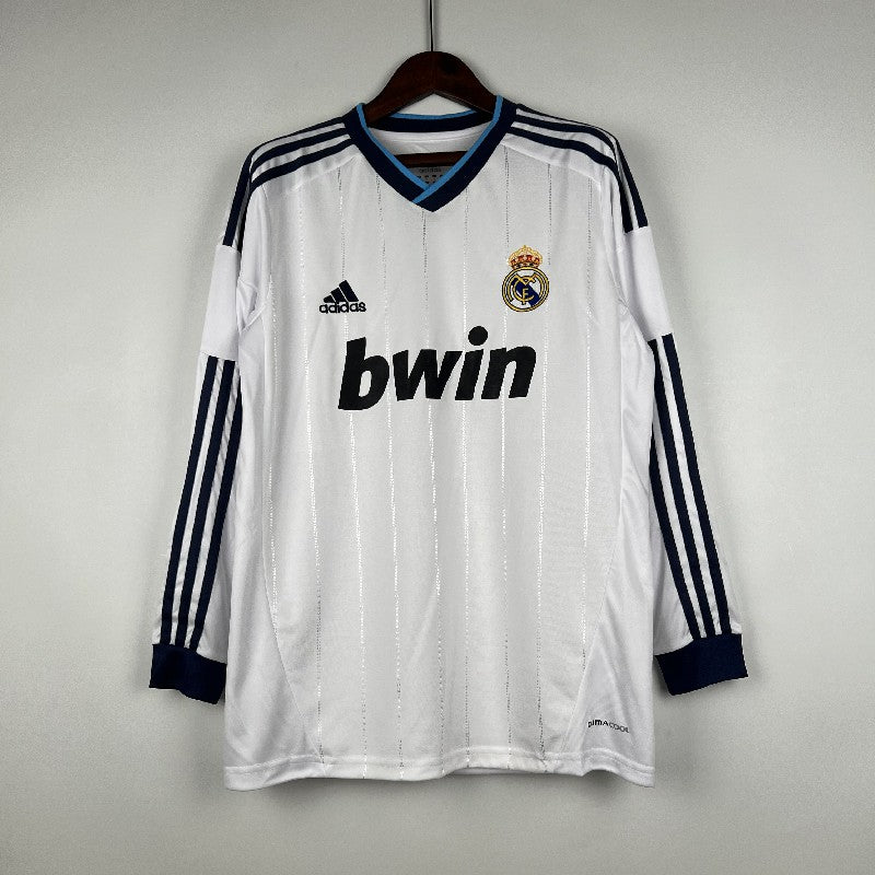 Retro Real Madrid 12/13 Long Sleeve Home (Copy)