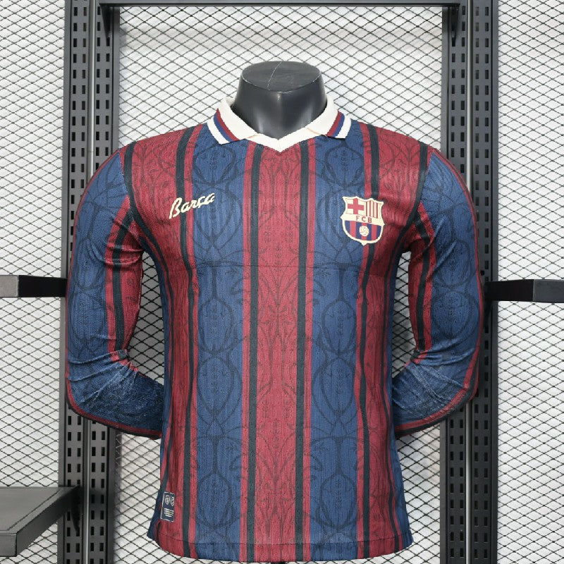 2025/26 Player Long Sleeve Barcelona home X 05 (Copy)