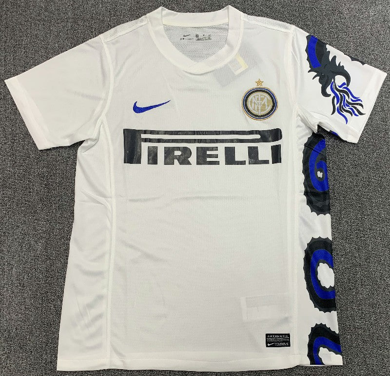 Inter Milan 2010-11 away Retro Soccer Jersey
