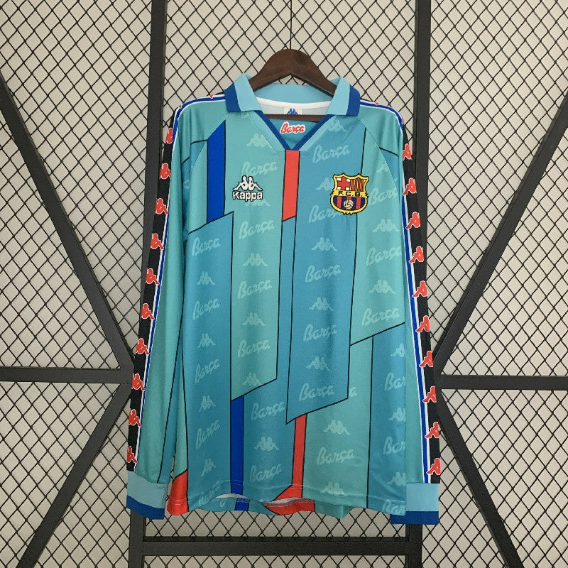 Retro long sleeve Barcelona 96/97 away (Copy)