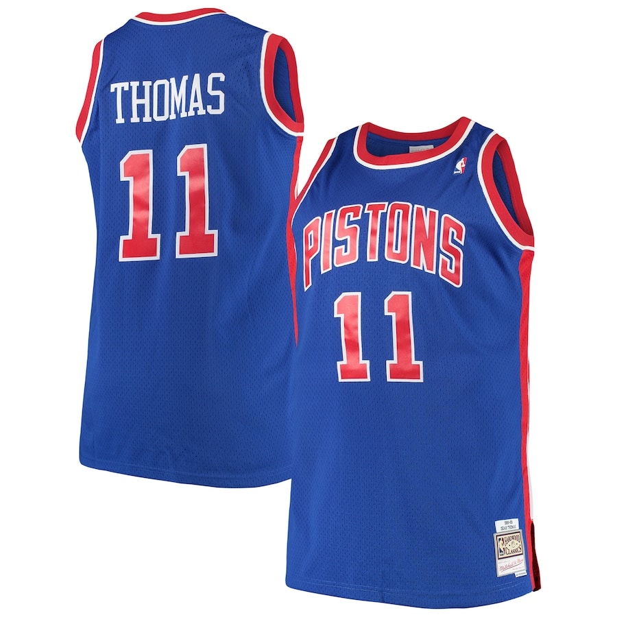 Isaiah Thomas - Detroit Pistons - Big & Tall Hardwood Classics Jersey