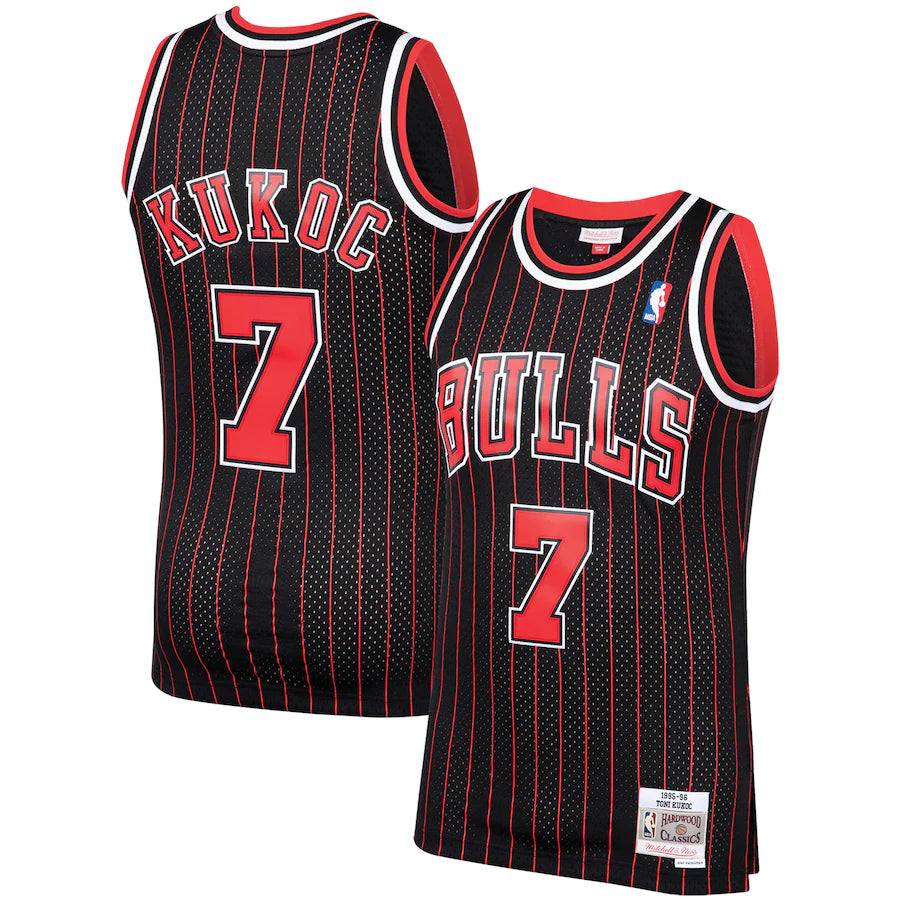Toni Kukoc - Chicago Bulls - Hardwood Classics Swingman Jersey - 1995/96