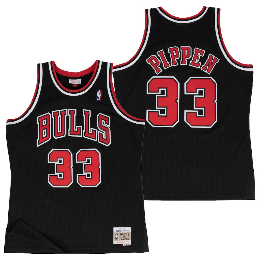 Scottie Pippen - Chicago Bulls - Hardwood Classics Alternate - 1997/98