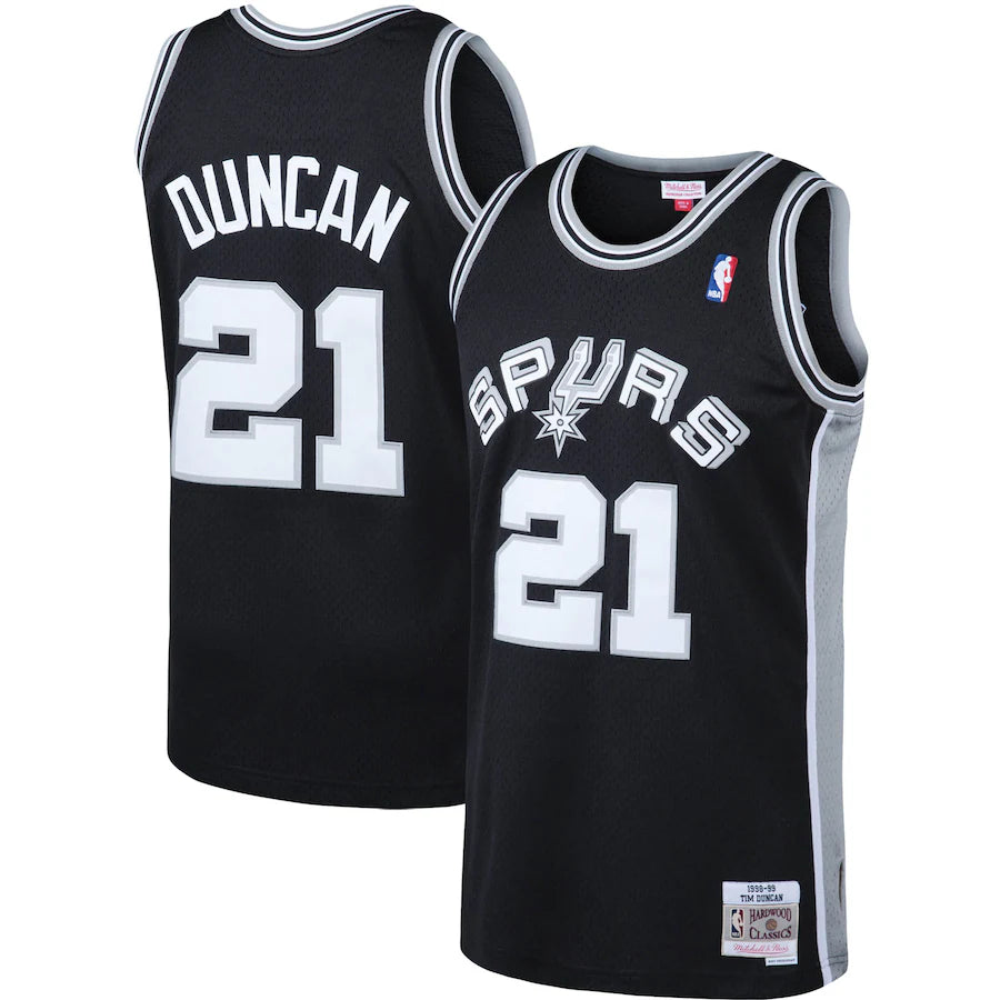 Tim Duncan - San Antonio Spurs - Big & Tall Hardwood Classics Jersey