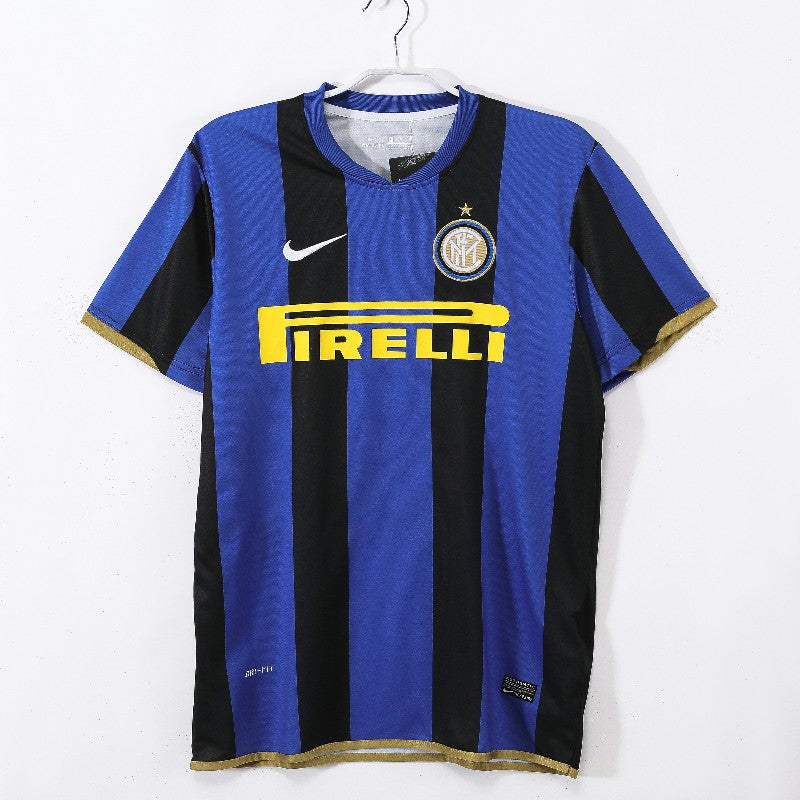 Inter Milan 2008/09 Home Retro Soccer Jersey