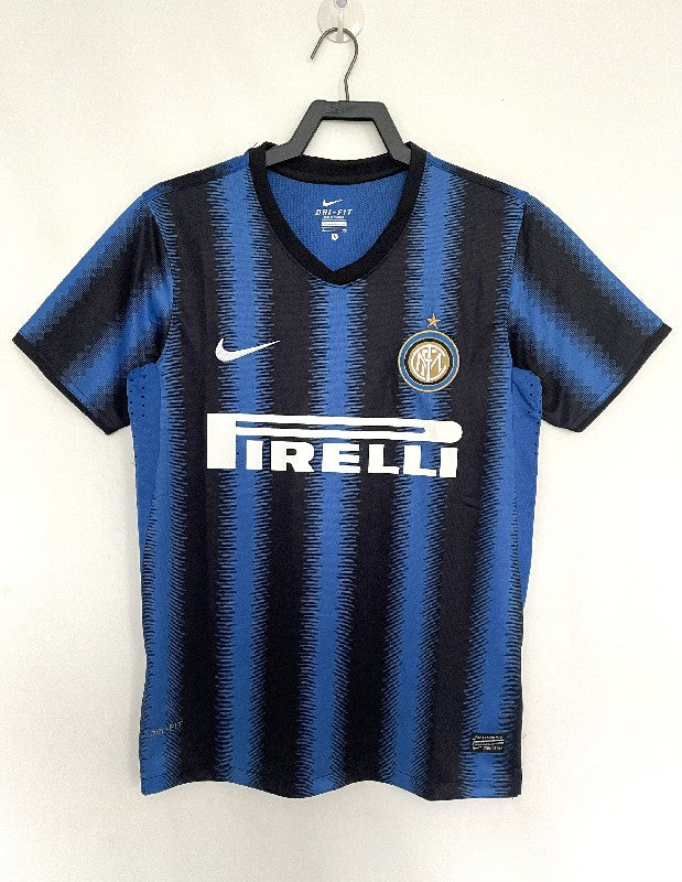 Inter Milan 2010-11 home Retro Soccer Jersey