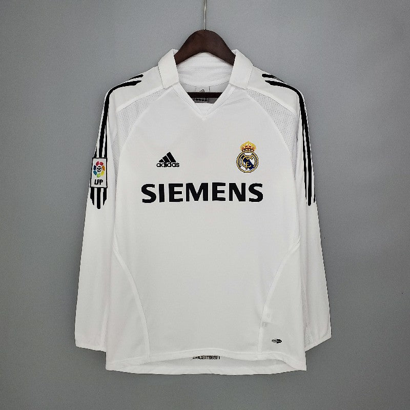 Retro long sleeve Real Madrid 05/06 hom