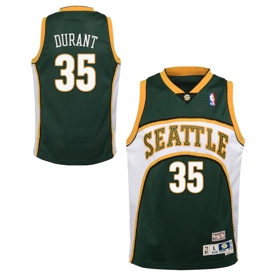 Kevin Durant - Seattle Supersonics - 2007/08 - Hardwood Classics Road Jersey