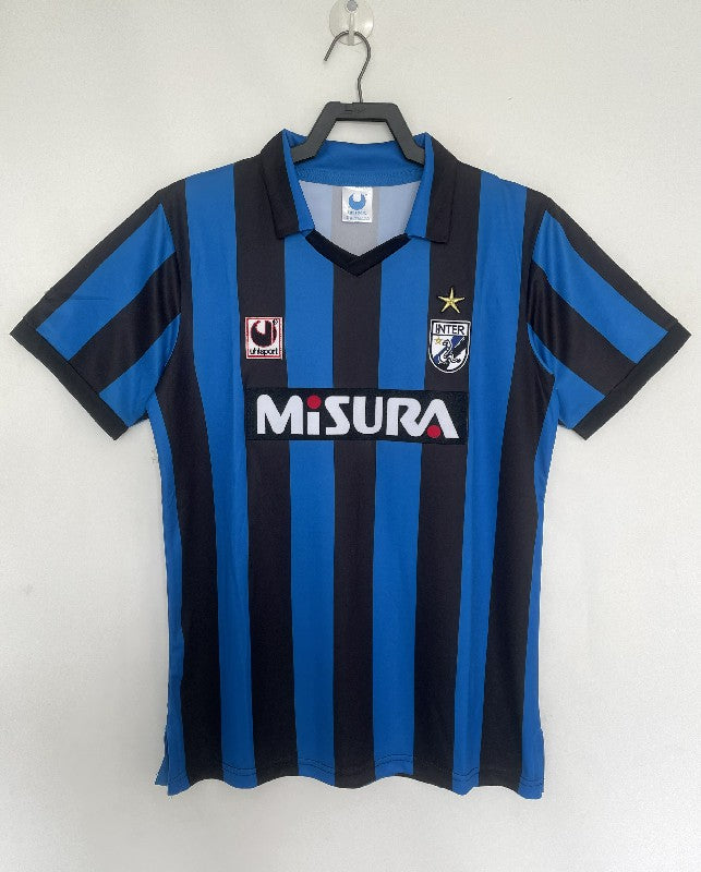 Inter Milan 1988-90 home Retro Soccer Jersey